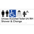 Unisex Assisted Toilet LH/RH Shower and Change