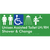Unisex Assisted Toilet LH/RH Shower and Change