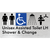 Unisex Assisted Toilet LH Shower & Change