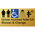 Unisex Assisted Toilet LH Shower & Change