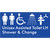 Unisex Assisted Toilet LH Shower & Change