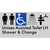 Unisex Assisted Toilet LH Shower & Change