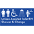 Unisex Assisted Toilet RH Shower & Change