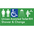 Unisex Assisted Toilet RH Shower & Change