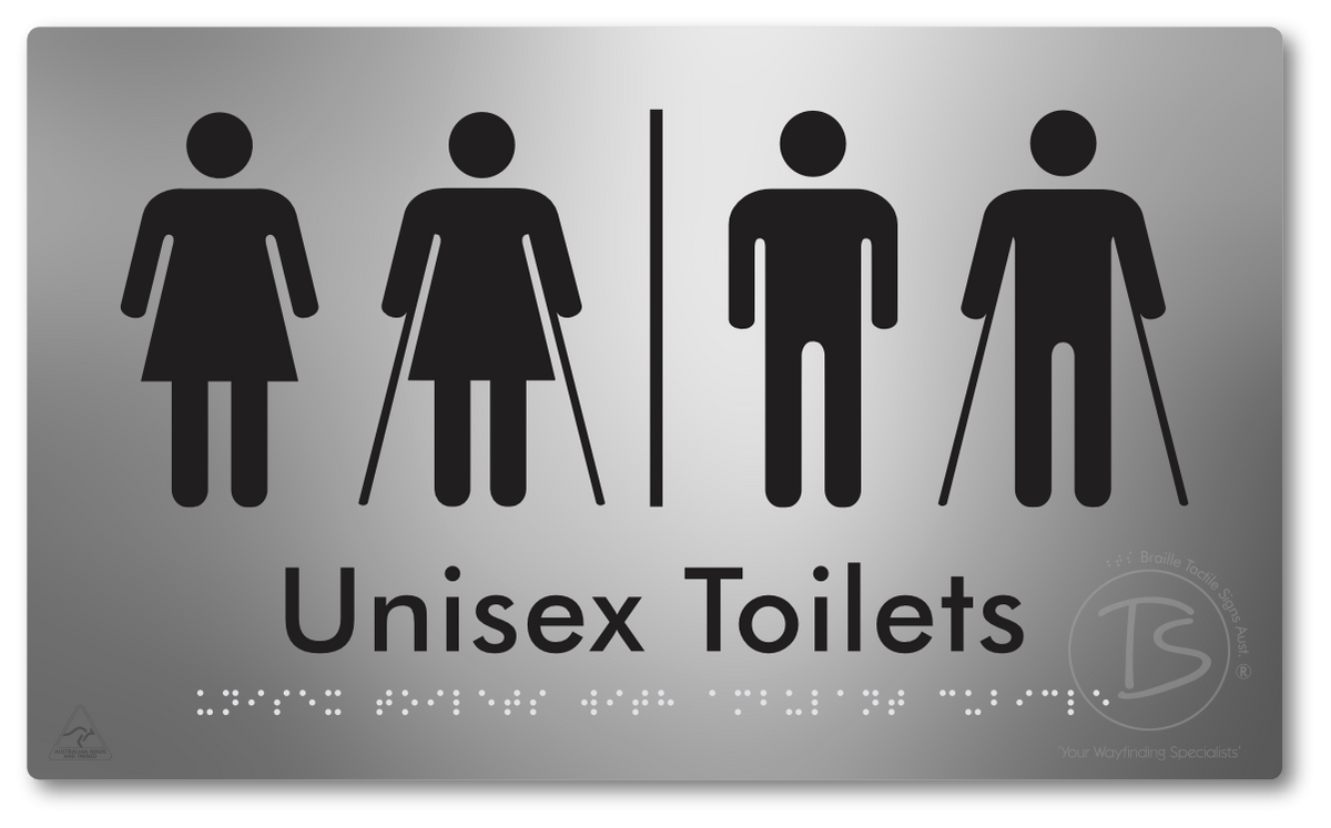 Unisex Toilets with Ambulant Cubicle with Air Lock