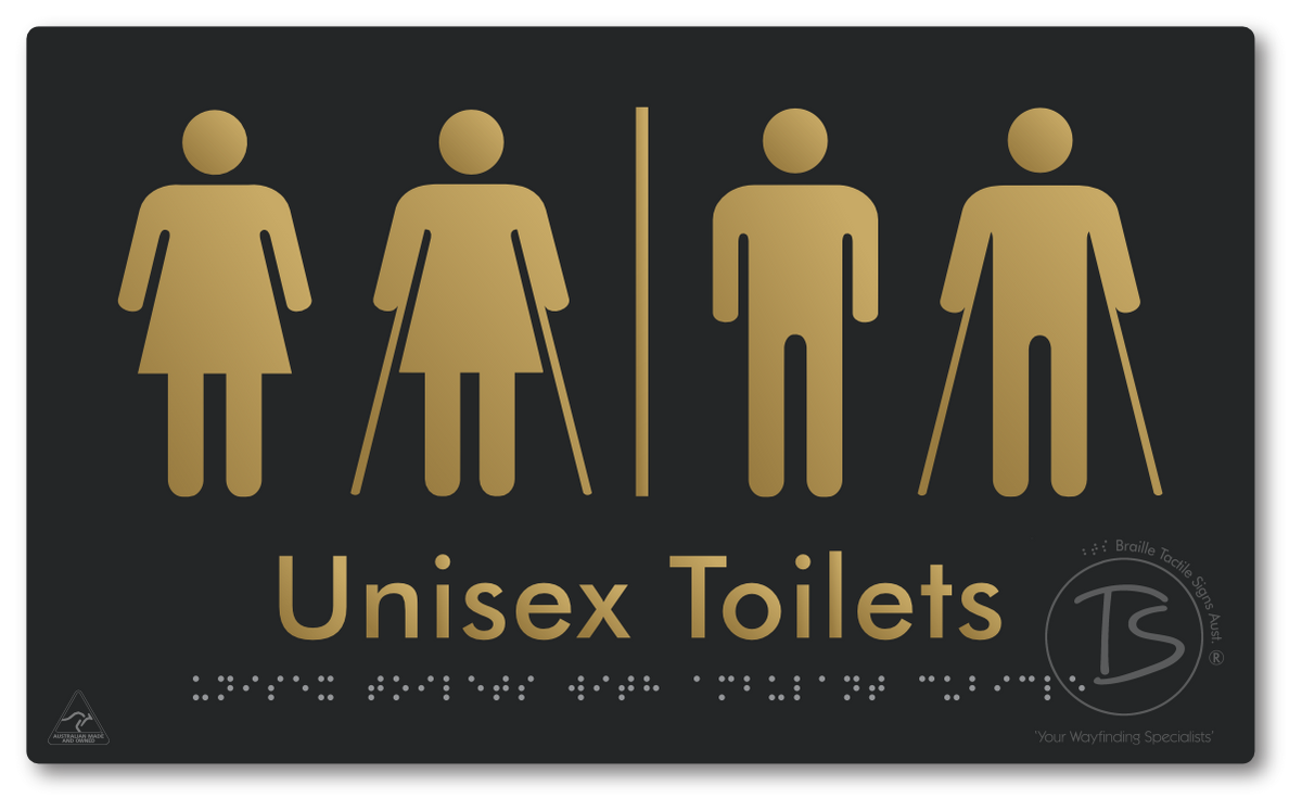Unisex Toilets with Ambulant Cubicle with Air Lock