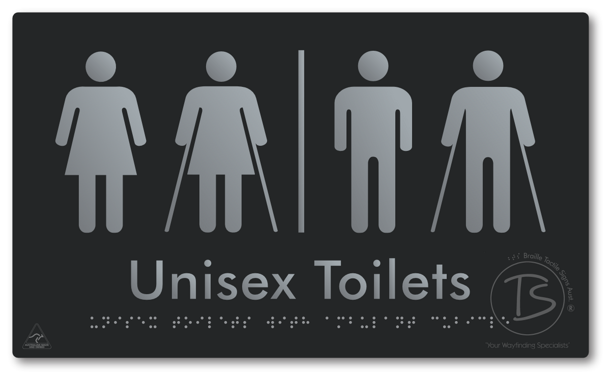 Unisex Toilets with Ambulant Cubicle with Air Lock