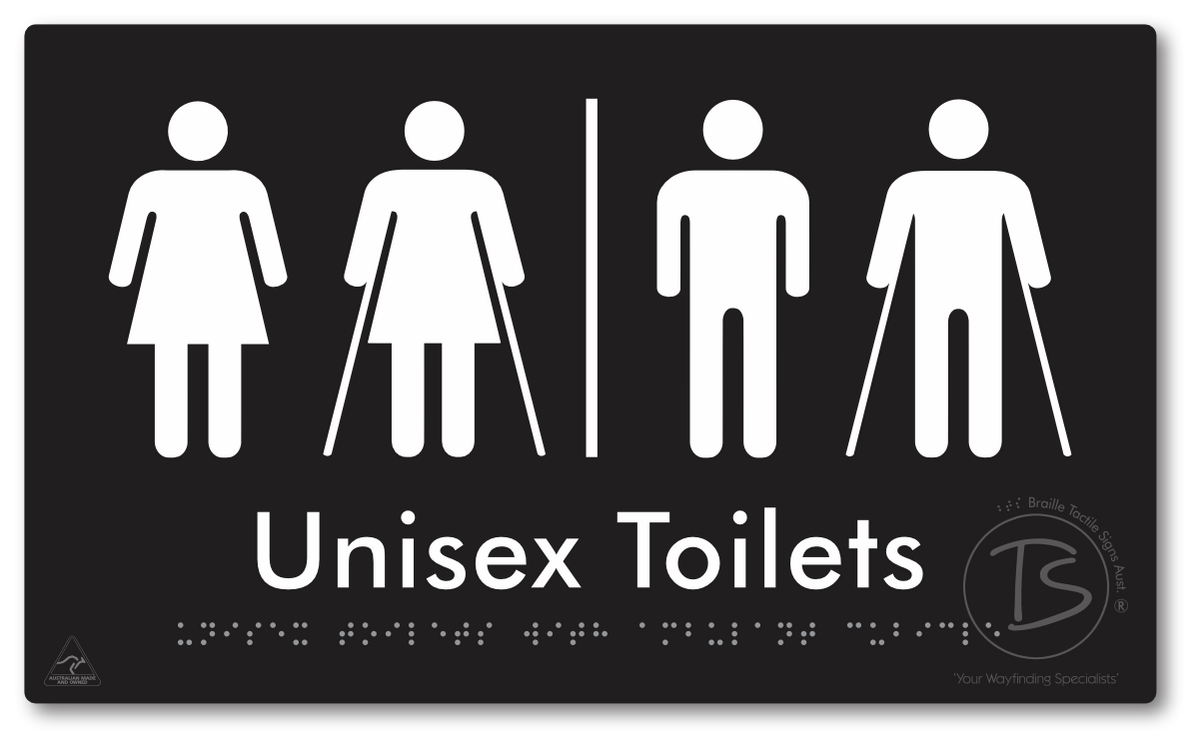 Unisex Toilets with Ambulant Cubicle with Air Lock