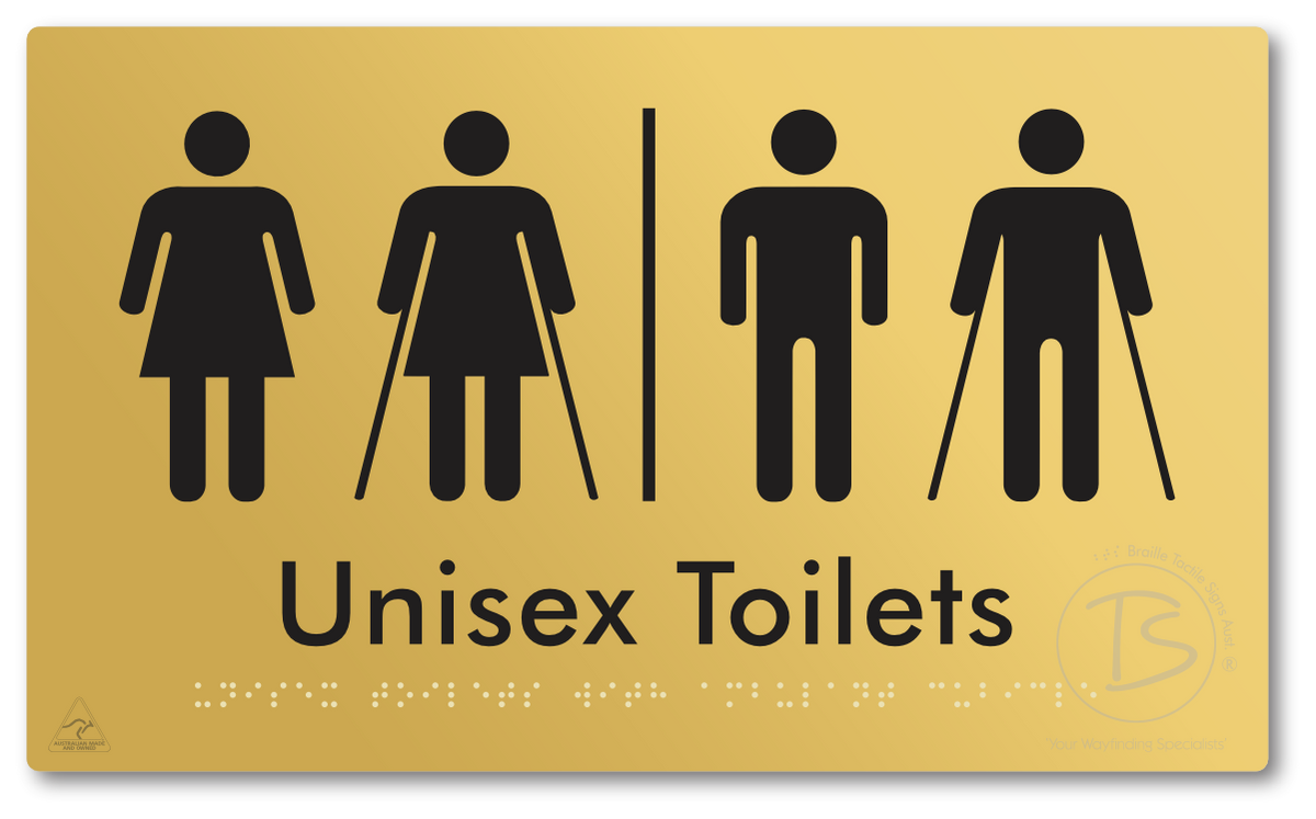 Unisex Toilets with Ambulant Cubicle with Air Lock