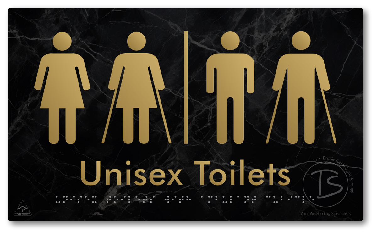 Unisex Toilets with Ambulant Cubicle with Air Lock