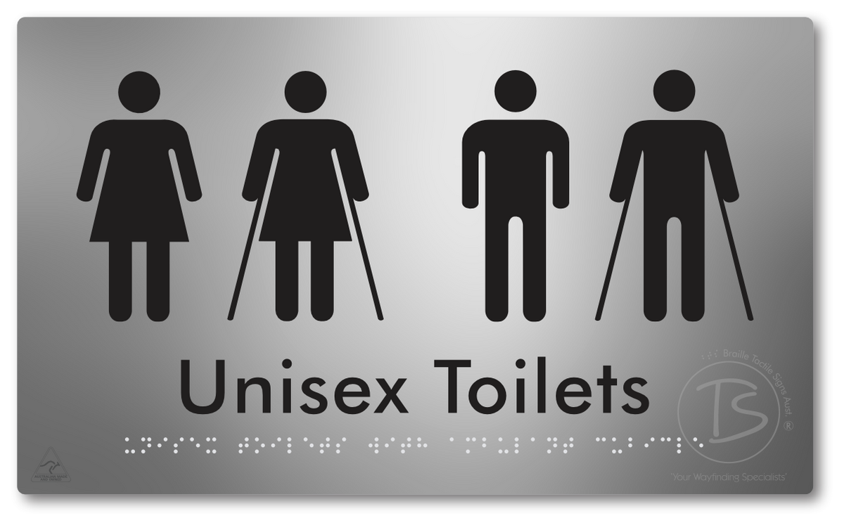 Unisex Toilets with Ambulant Cubicle