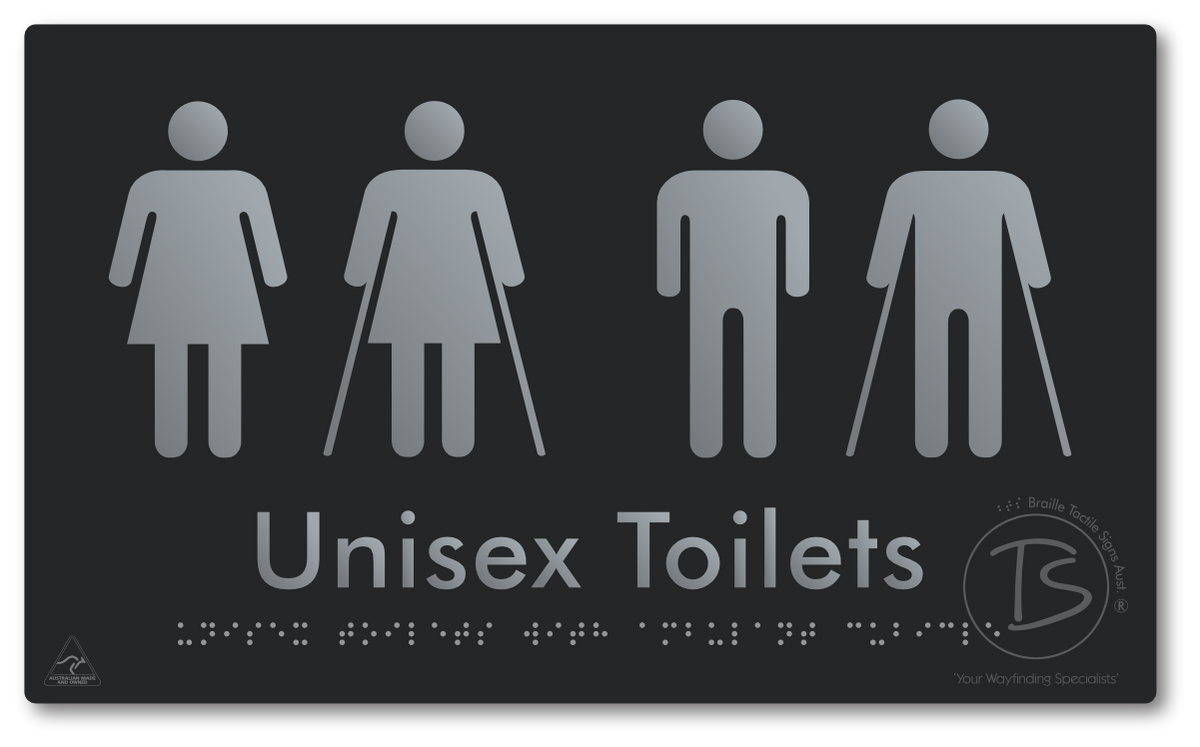 Unisex Toilets with Ambulant Cubicle