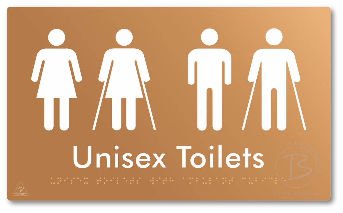 Unisex Toilets with Ambulant Cubicle