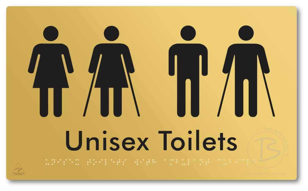 Unisex Toilets with Ambulant Cubicle
