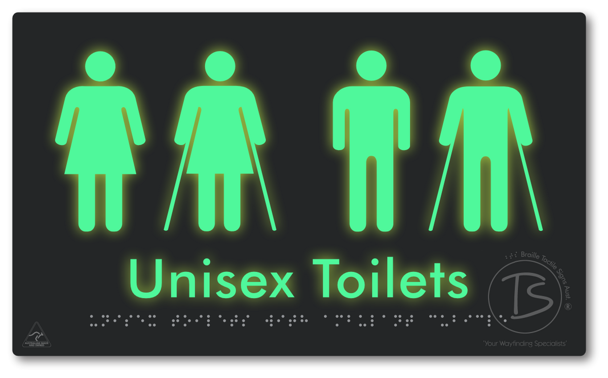 Unisex Toilets with Ambulant Cubicle