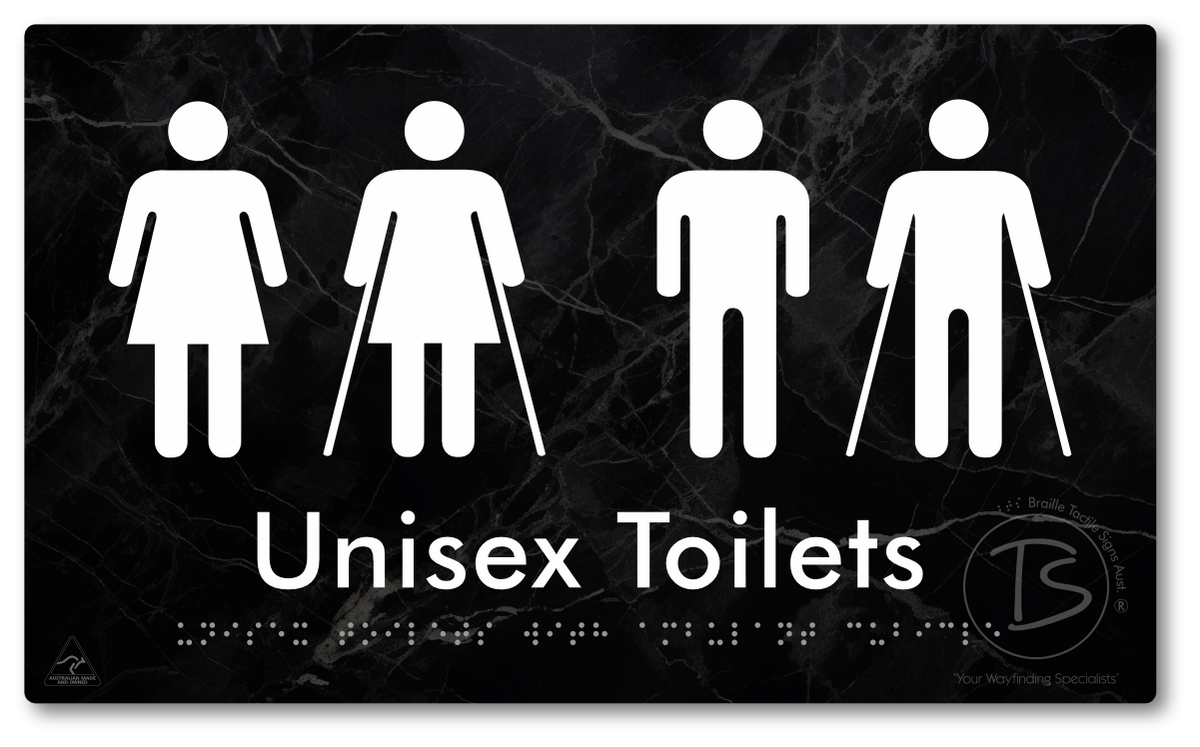 Unisex Toilets with Ambulant Cubicle