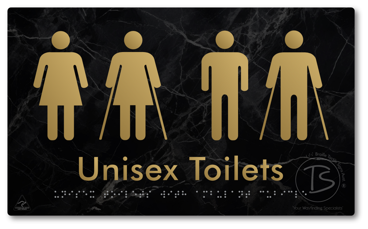 Unisex Toilets with Ambulant Cubicle