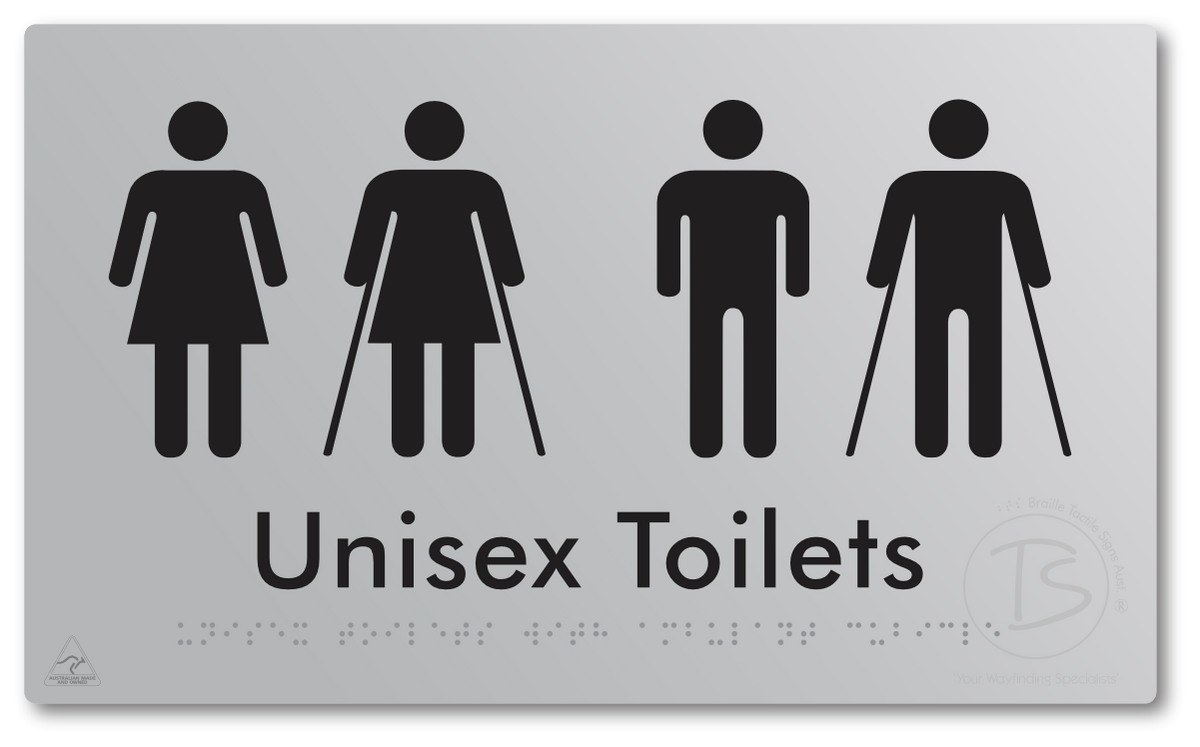 Unisex Toilets with Ambulant Cubicle