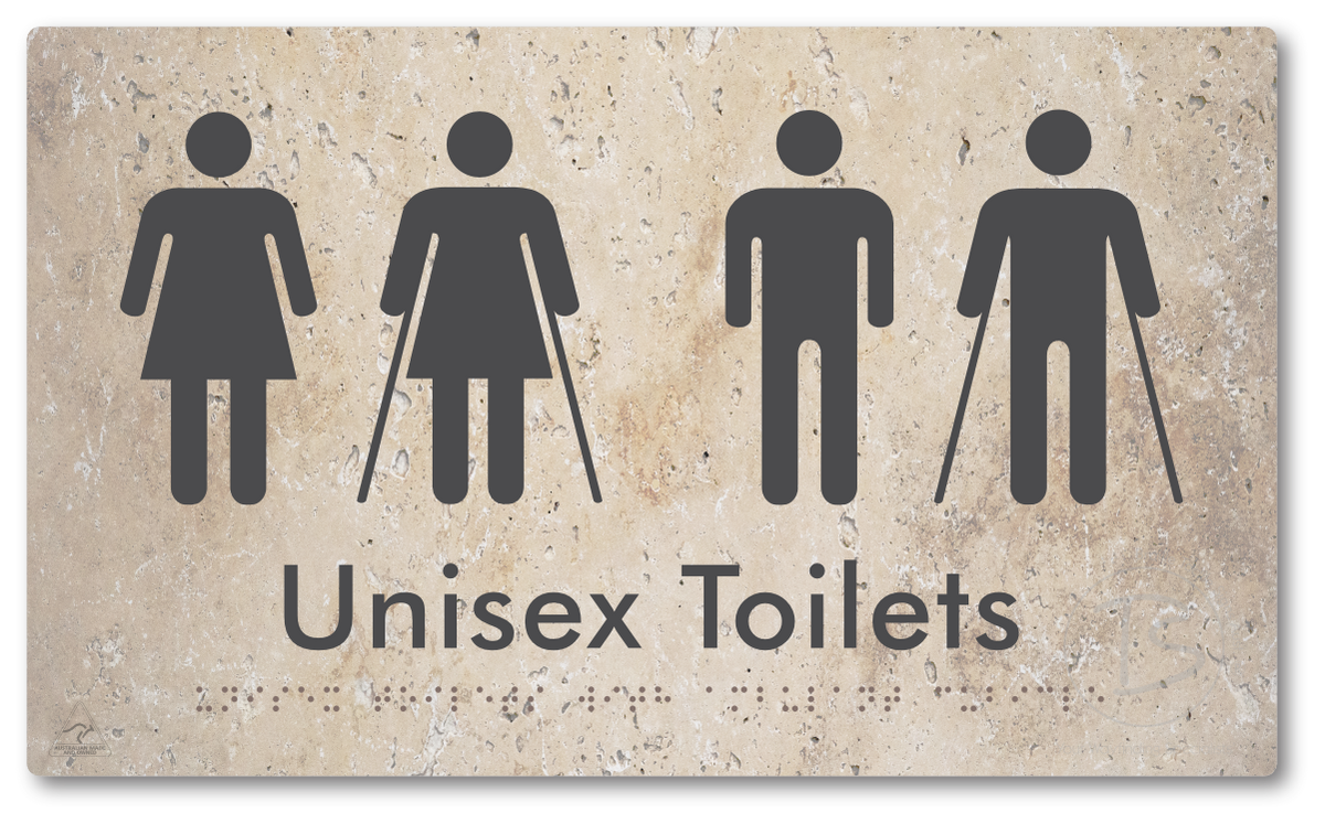 Unisex Toilets with Ambulant Cubicle