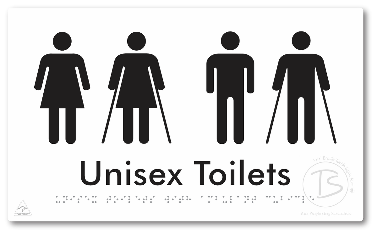 Unisex Toilets with Ambulant Cubicle
