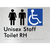 Unisex Accessible Staff Toilet RH
