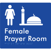 Female Prayer Room - Braille Tactile Signs Aust.