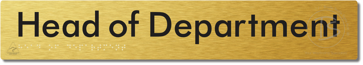 Head of Department