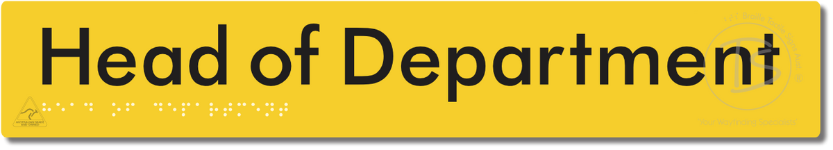Head of Department
