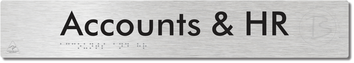 Accounts & HR