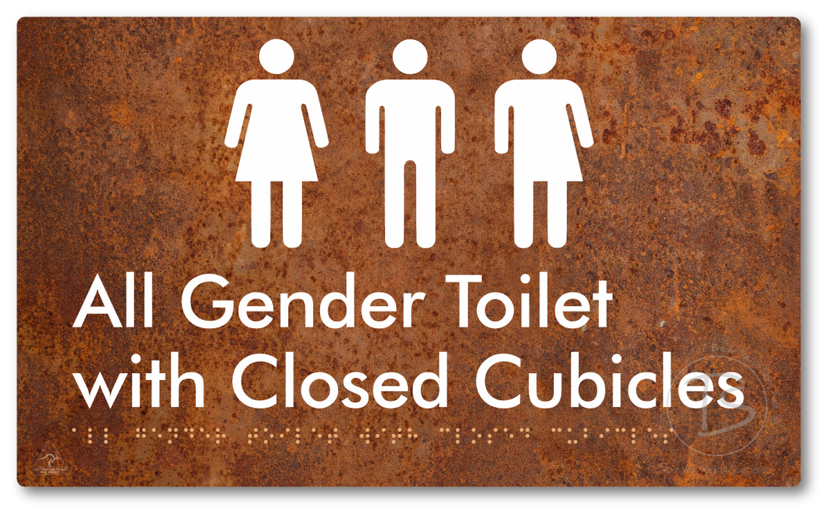All Gender Toilet with Closed Cubicles