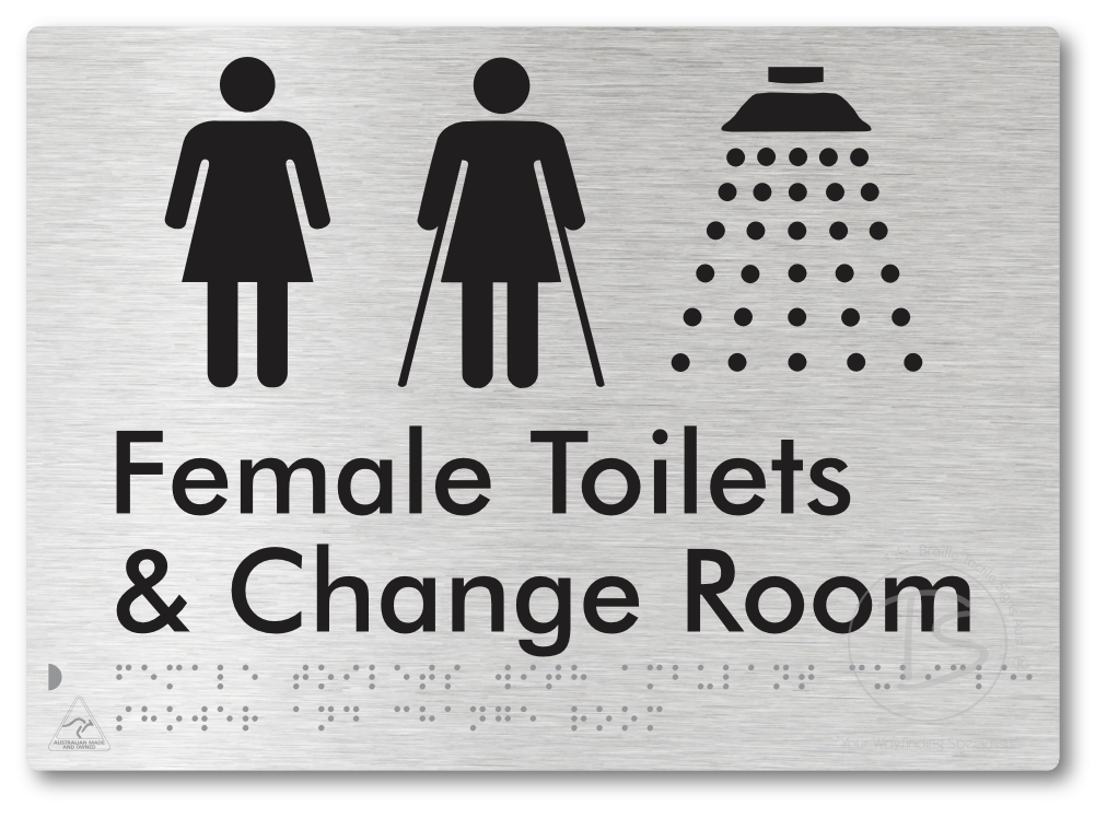 Female Toilets with Ambulant Cubicle, Shower and Change Room