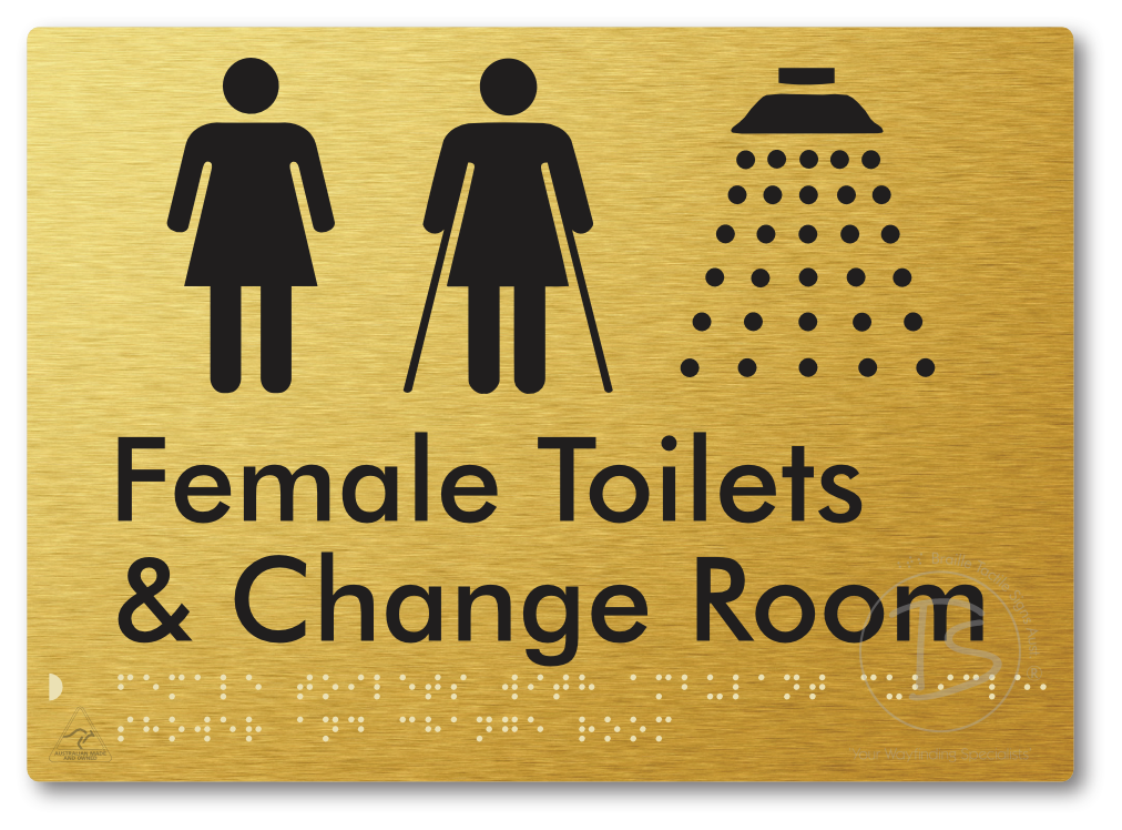 Female Toilets with Ambulant Cubicle, Shower and Change Room