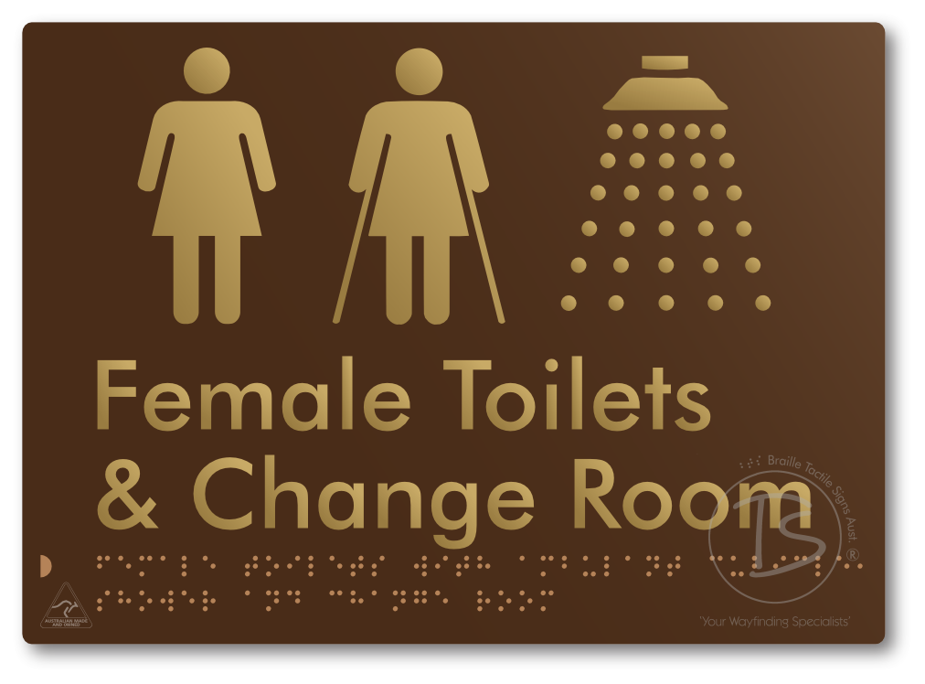 Female Toilets with Ambulant Cubicle, Shower and Change Room