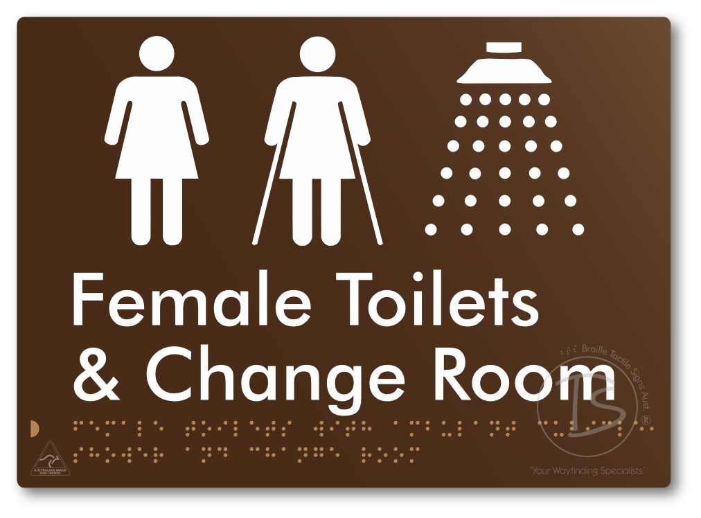 Female Toilets with Ambulant Cubicle, Shower and Change Room