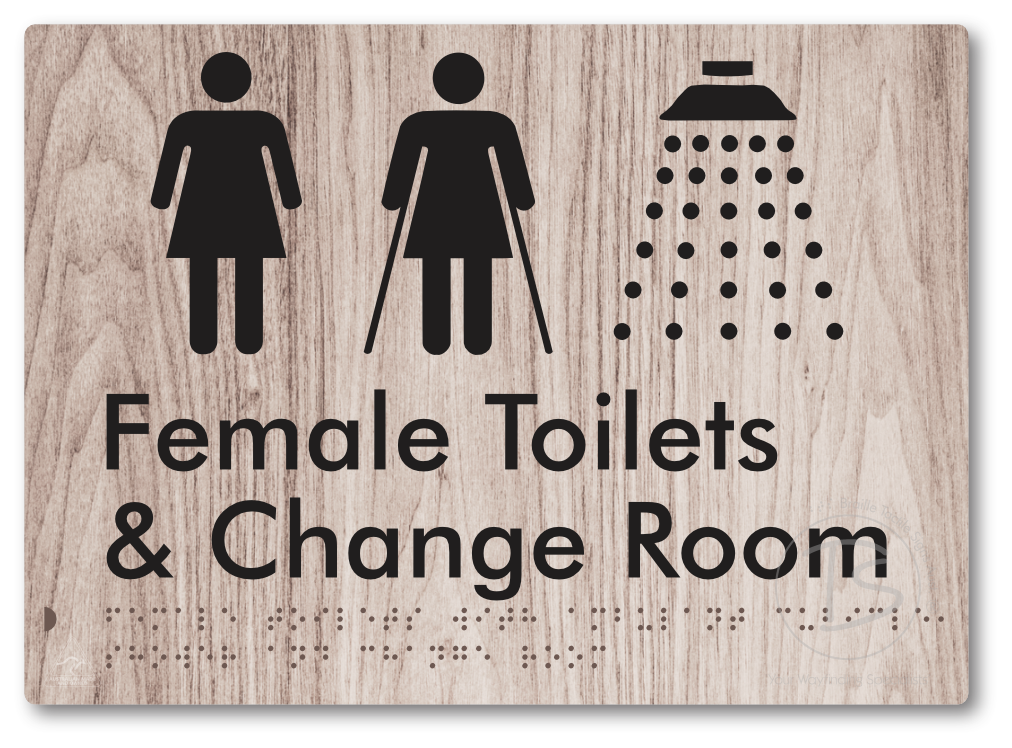 Female Toilets with Ambulant Cubicle, Shower and Change Room