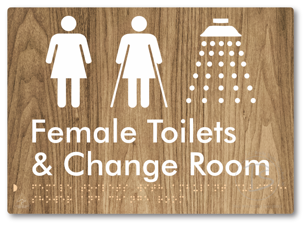 Female Toilets with Ambulant Cubicle, Shower and Change Room