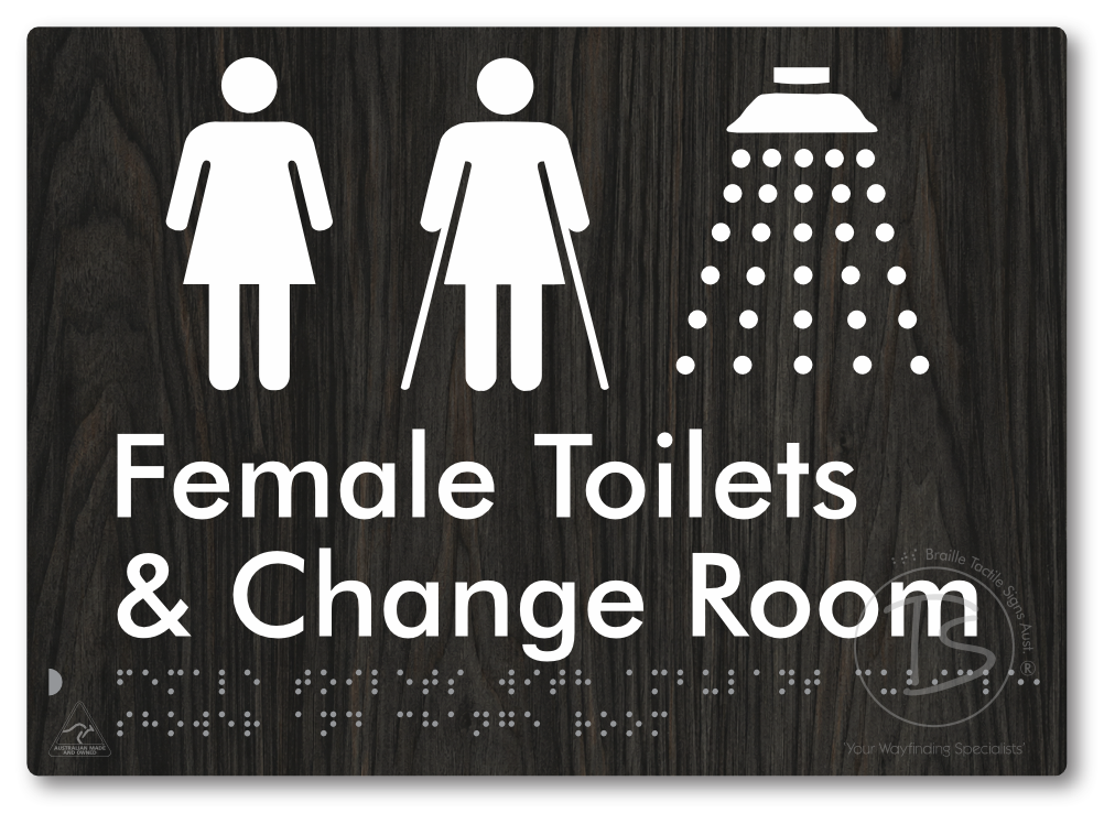 Female Toilets with Ambulant Cubicle, Shower and Change Room