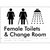 Female Toilets with Ambulant Cubicle, Shower and Change Room