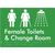 Female Toilets with Ambulant Cubicle, Shower and Change Room