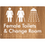 Female Toilets with Ambulant Cubicle, Shower and Change Room