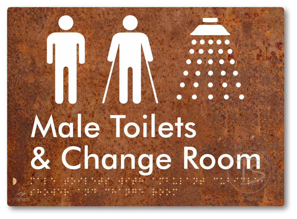 Male Toilets with Ambulant Cubicle, Shower and Change Room