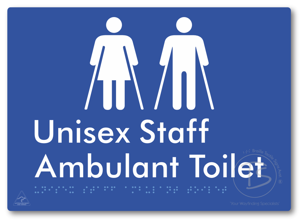 Unisex Staff Ambulant Toilet