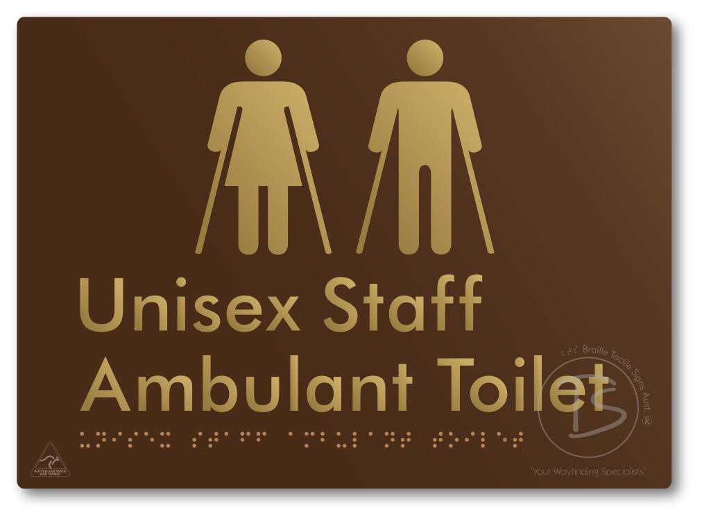 Unisex Staff Ambulant Toilet