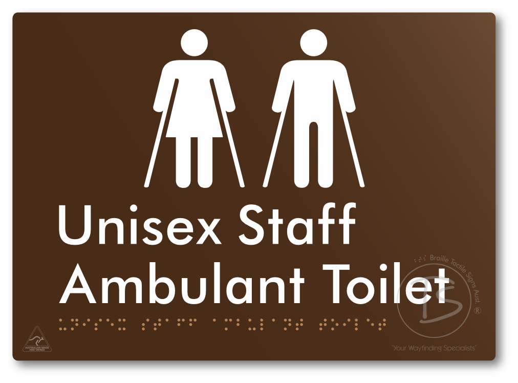 Unisex Staff Ambulant Toilet