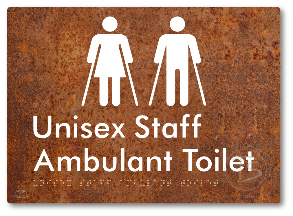 Unisex Staff Ambulant Toilet