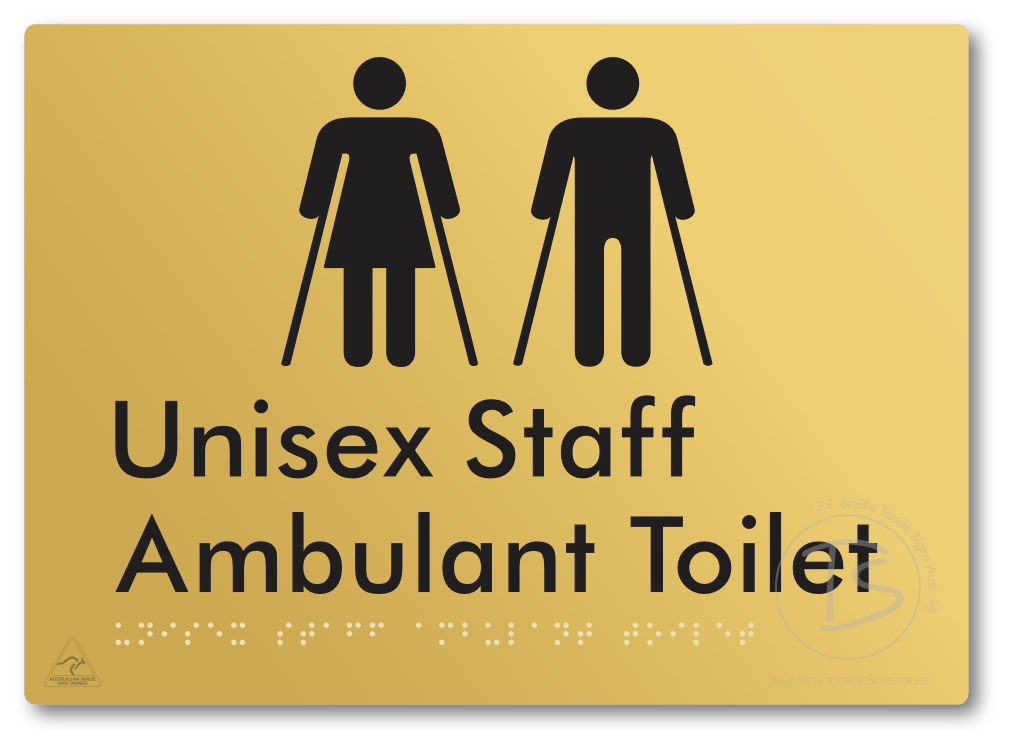 Unisex Staff Ambulant Toilet