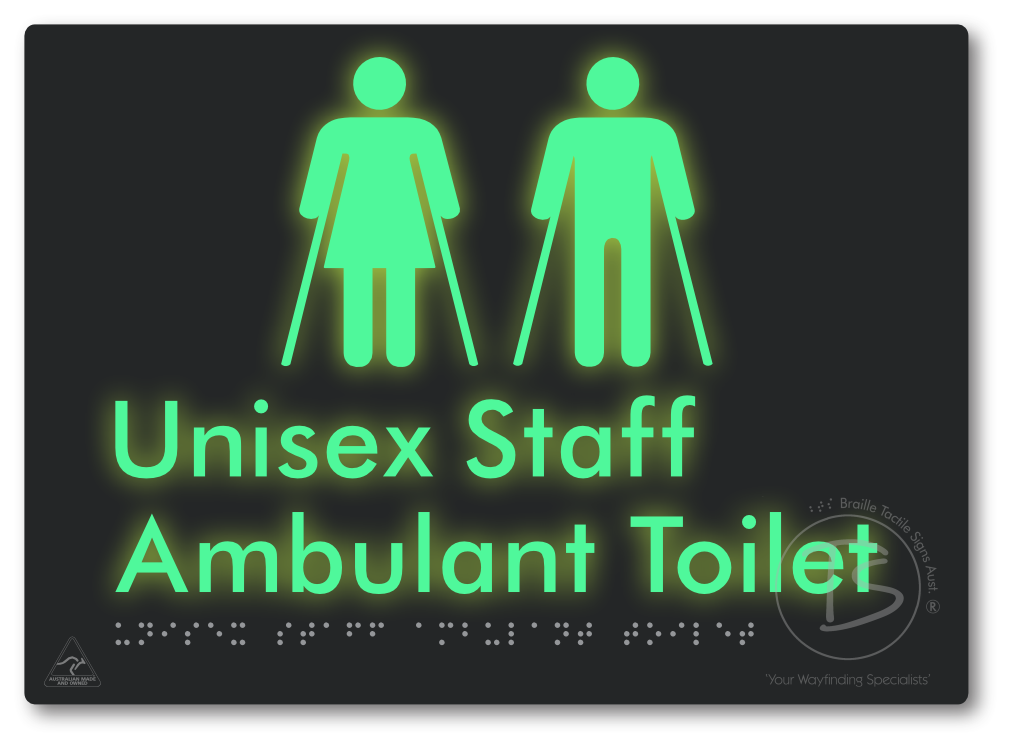 Unisex Staff Ambulant Toilet