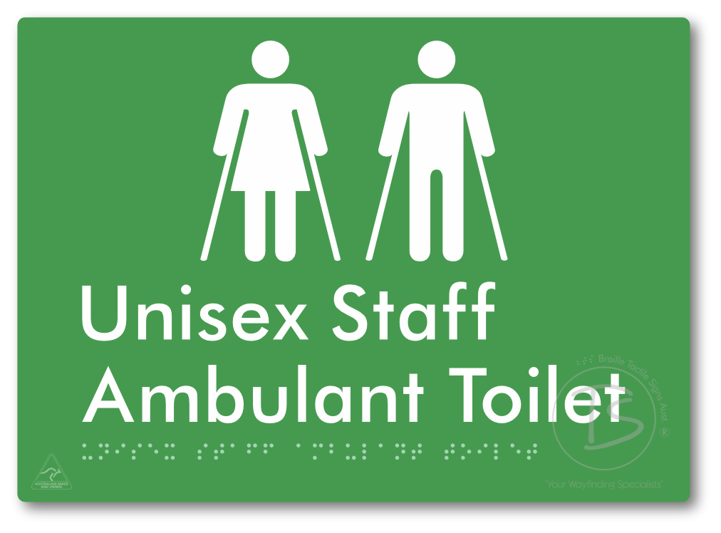 Unisex Staff Ambulant Toilet