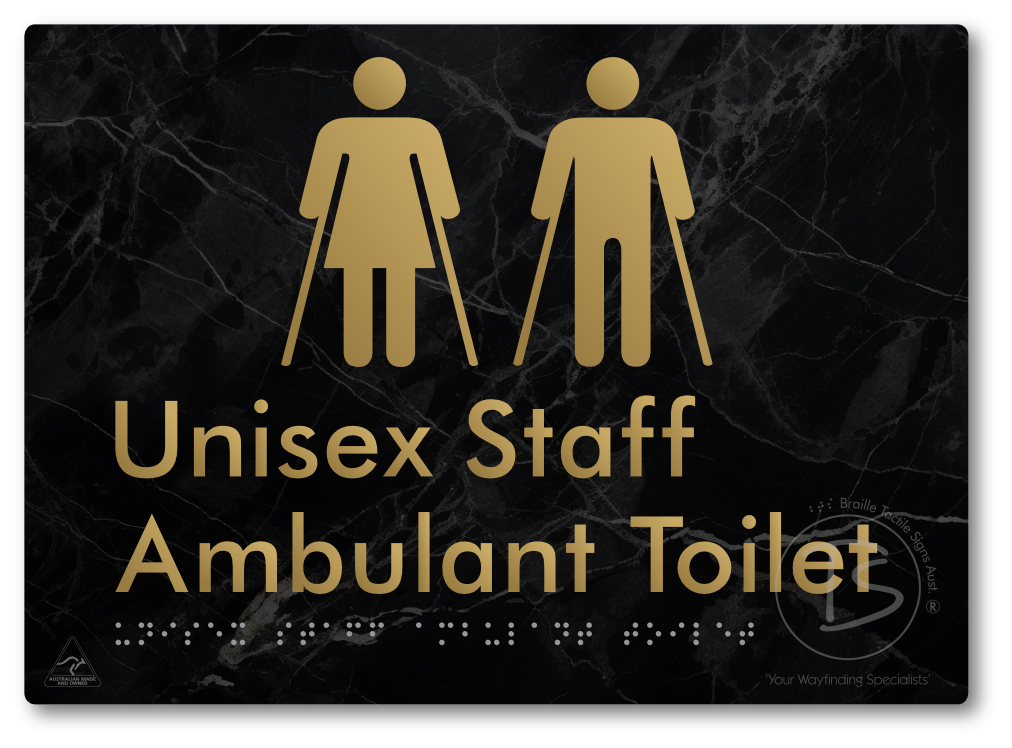 Unisex Staff Ambulant Toilet