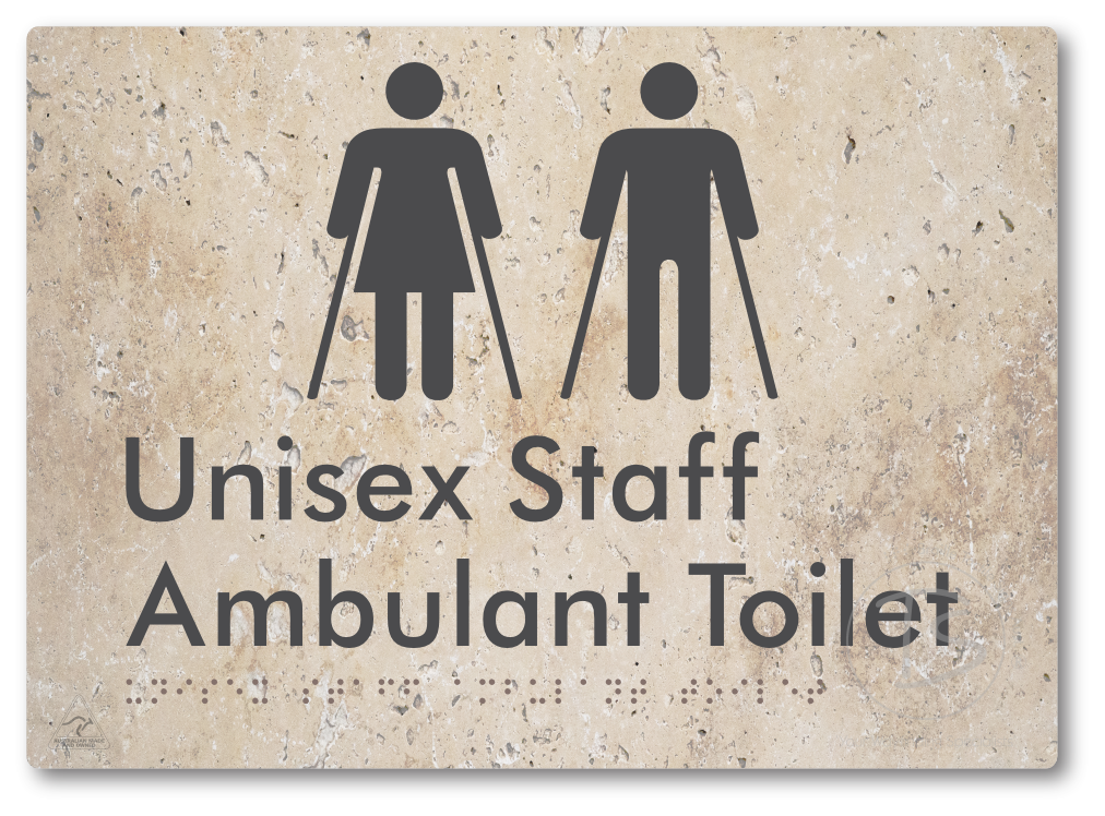 Unisex Staff Ambulant Toilet